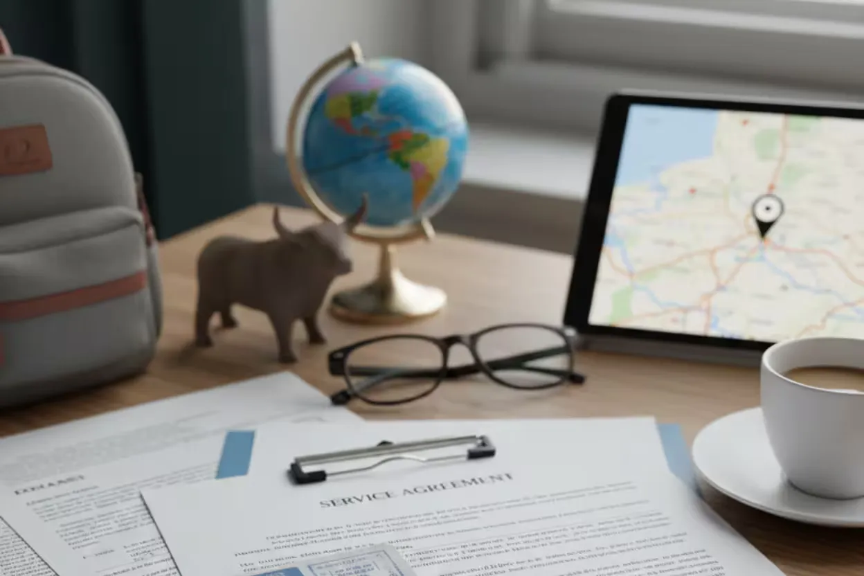 Un contrato de servicios o de trabajo, documentos esenciales para el Visado de Nómada Digital.