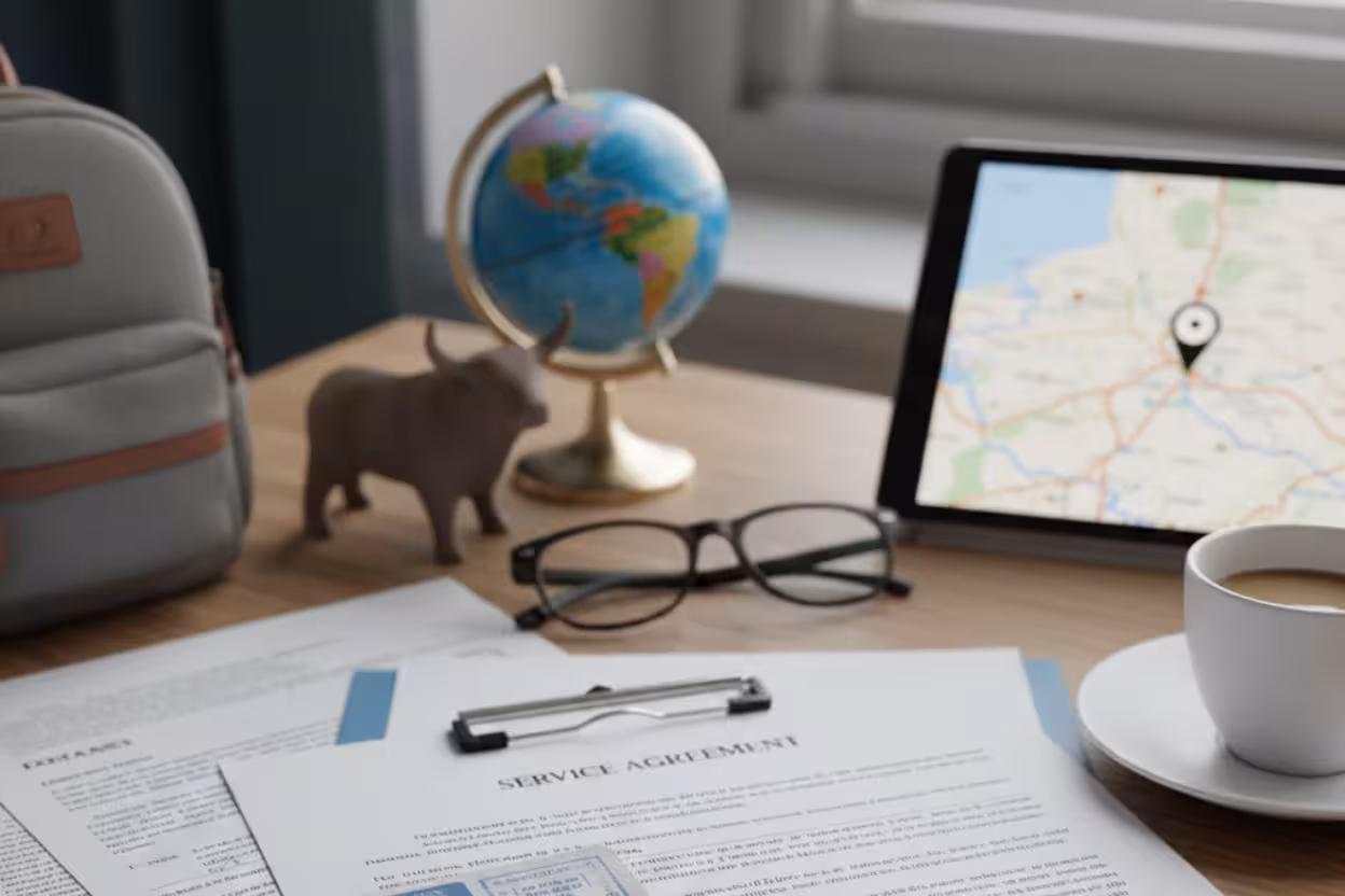 A service or employment contract, essential documents for the Digital Nomad Visa.